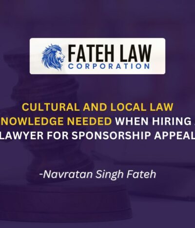 Spousal Sponsorship Appeals at the Immigration Appeal Division