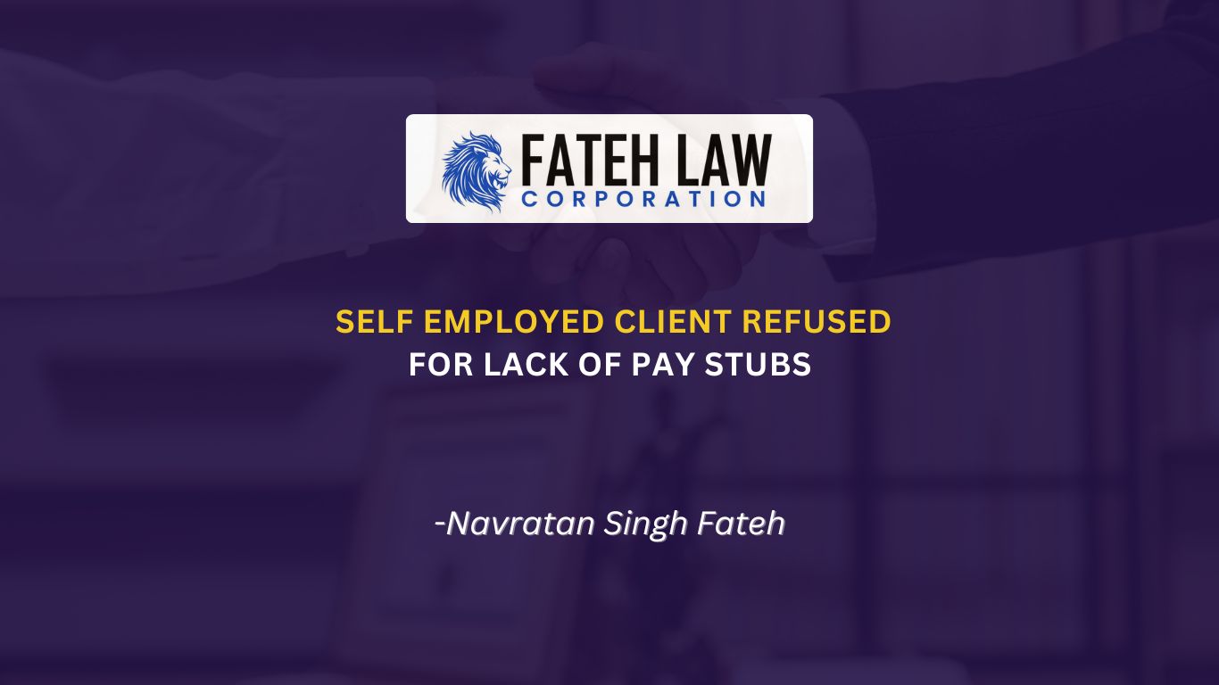 LMIA-based work permit refused due to misunderstanding of self-employed income